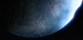 Une planète glacée du système Solis Magna