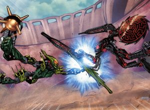 Comic Arena Match of Gresh vs. Skrall.jpg
