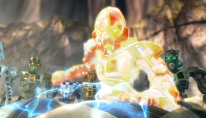 LoMN Vakama Sacrificing Toa Power.png