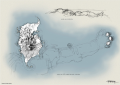 Concept de Mata Nui sous l'océan