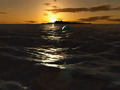 Mata Nui dans l'horizon vue depuis l'Océan Sans Fin