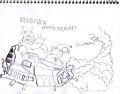 If Reidak had a hovercraft it would not pass emissions testing, « Si Reidak avait un aéroglisseur, il ne passerait pas les contrôles d'émissions de particules ».